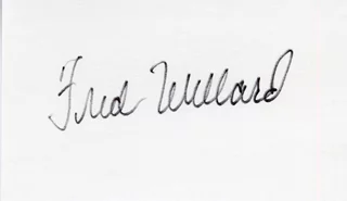 Fred Willard autograph