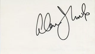Alan Thicke autograph
