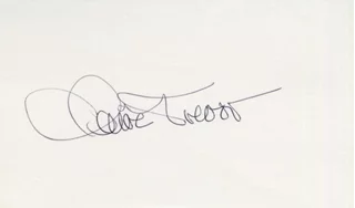 Claire Trevor autograph