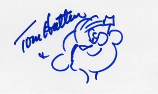 Tom Hatten autograph