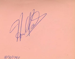 Howard Keel autograph