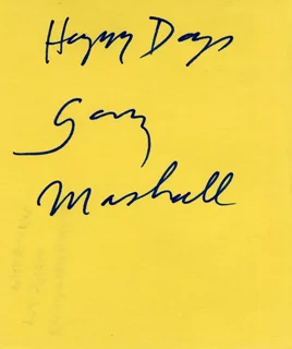 Garry Marshall autograph