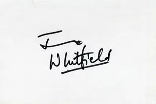 June Whitfield autograph