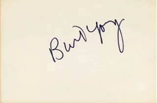 Burt Young autograph