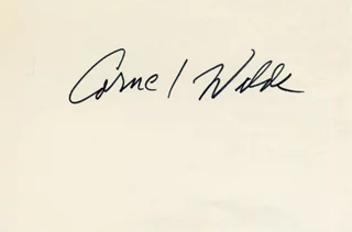 Cornel Wilde autograph