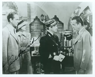 Paul Henreid autograph