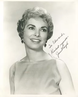 Janet Leigh autograph