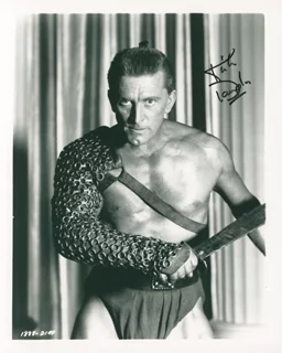 Kirk Douglas autograph