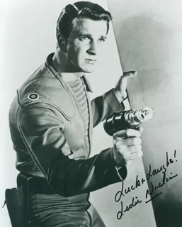 Leslie Nielsen autograph