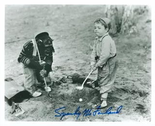 Spanky McFarland autograph