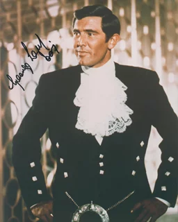 George Lazenby autograph