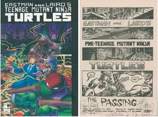 Teenage Mutant Ninja Turtles autograph