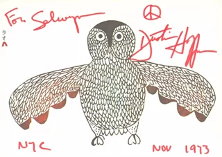 Dustin Hoffman autograph