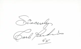 Carl Perkins autograph