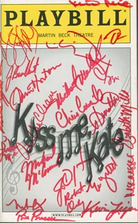 Kiss Me Kate autograph