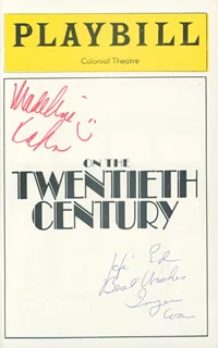 On The Twentieth Century autograph