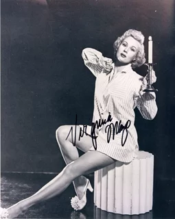 Virginia Mayo autograph