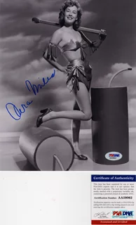 Vera Miles autograph