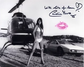 Caroline Munro autograph