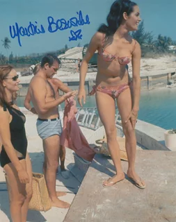 Martine Beswick autograph