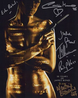 James Bond autograph