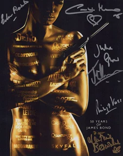 James Bond autograph