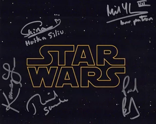 Star Wars autograph