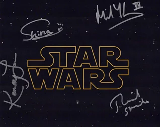 Star Wars autograph