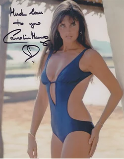 Caroline Munro autograph