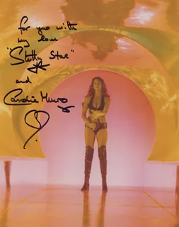 Caroline Munro autograph