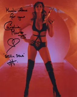 Caroline Munro autograph