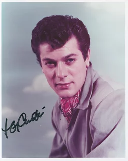 Tony Curtis autograph