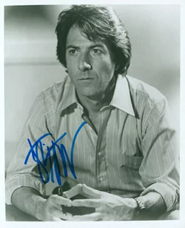 Dustin Hoffman autograph