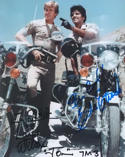 CHiPs autograph