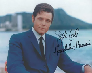 Jack Lord autograph