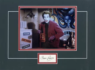 Cesar Romero autograph