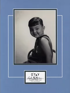 Gordon 'Porky' Lee autograph