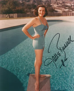 Jane Russell autograph