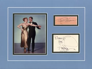 Astaire & Rogers autograph