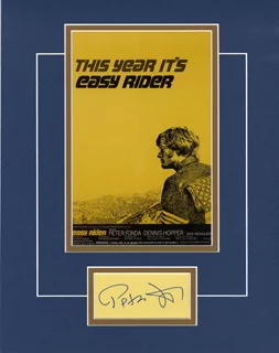 Peter Fonda autograph