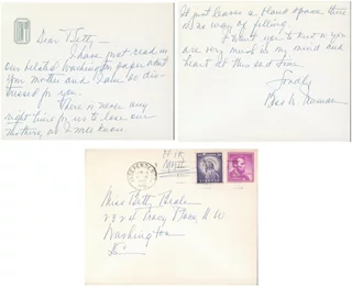 Bess Truman autograph