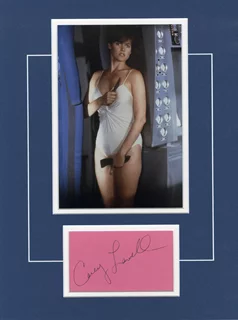 Carey Lowell autograph