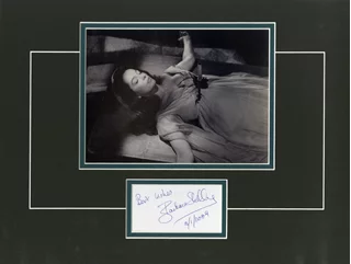 Barbara Shelley autograph