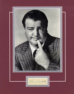Lou Costello autograph