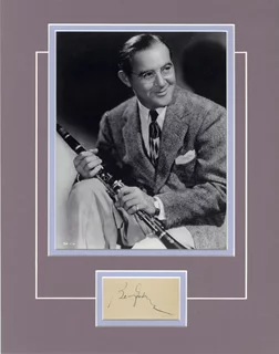 Benny Goodman autograph