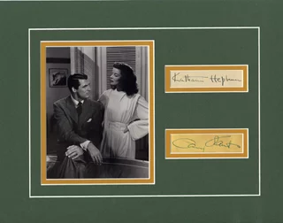The Philadelphia Story autograph