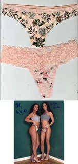 Zoe and Krista autograph