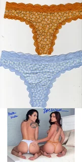 Zoe and Krista autograph