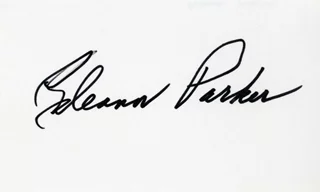 Eleanor Parker autograph
