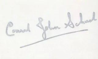John Schuck autograph